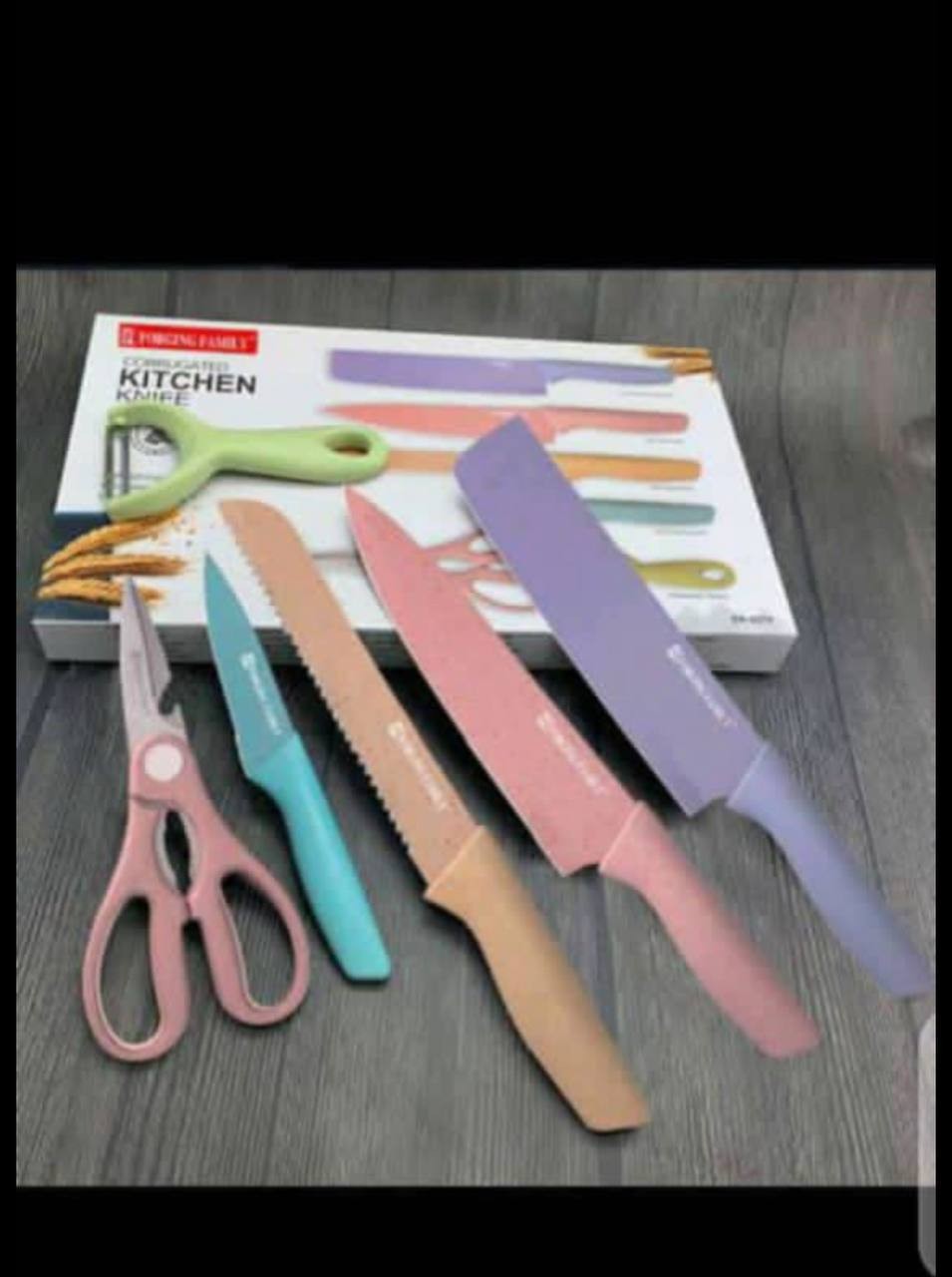 Corrugated Boxed Knife Set